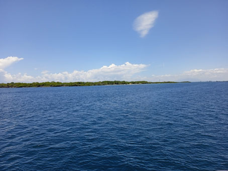 Кайо Сур (Атолл Юг) в национальном парке Моррокой.
