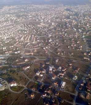 Подлетаем к стамбульскому аэропорту.