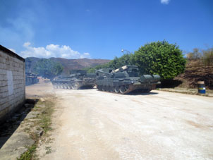 Буксировка танка в 41 бригаде.