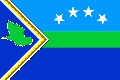 Флаг венесуэльского штата Дельта-Амакуро
