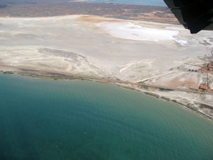 Остров Коче с самолёта,