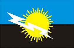Флаг венесуэльского штата Сулия.