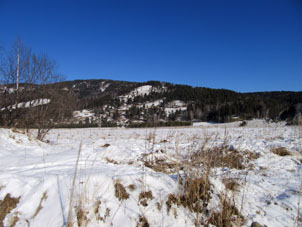 Montañas Sayany a 20 kilómetros de la ciudad de Sayanogorsk en la República de Jakasia.