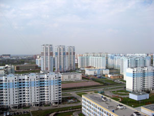 Vista desde mi ventana en la planta 17.