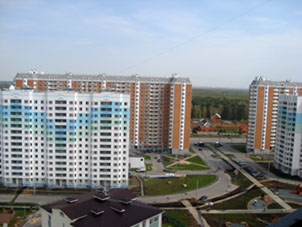 Vista desde mi ventana a la calle Márshala Savítskogo.