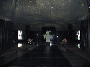 Sala de Memoria y Aflicción del Mueso de la Guerra se dedica a los fallecidos en la Gran Guerra Patriótica.