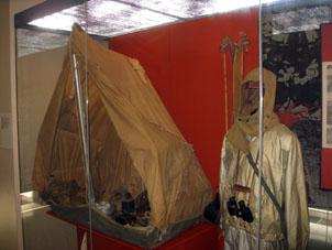 Exposición dedicada a las acciones combativas detrás del Círculo Polar del Norte.