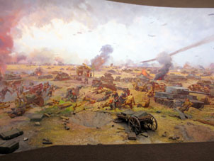 Panorama de la Gran Batalla de Kursk donde participaron la mayor cantidad de tanques de guerra en toda la historia humana.