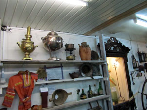 En el museo de la listeza rusa.