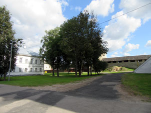Dentro del Krom (núcleo del kremlin).