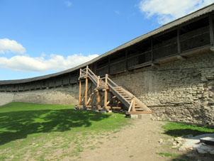 Muralla del Krom (núcleo del kremlin) por dentro.