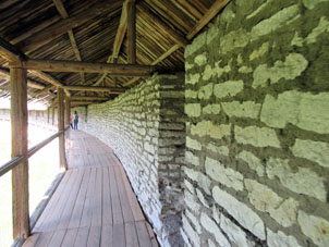 Muralla del Krom (núcleo del kremlin) por dentro.