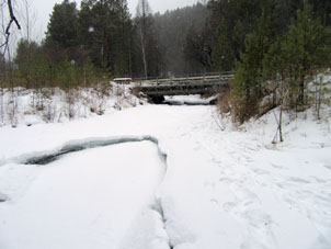 Río Uy, tributario del río Enisey.