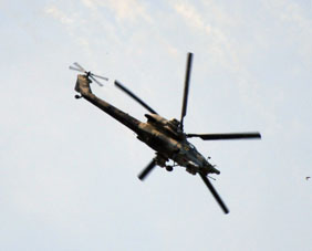 Helicóptero Mi-28N.