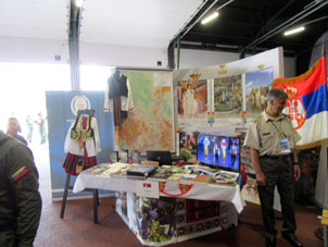 Exposición de República de Serbia.