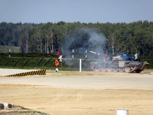 El tanque venezolano empieza a correr.