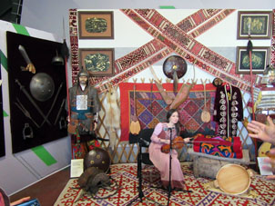 Exposición de Kirguizia.