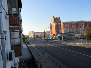 Avenida Krasnoarmeyski en la ciudad de Tula.