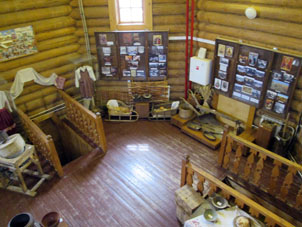 Exposición en el museo de pan en el Kremlin de Vernisazh.