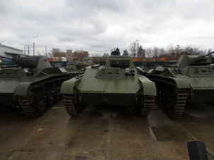 Tanques de guerra ligeros del período inicial de la Segunda Guerra Mundial.