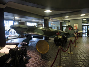 Avión del Héroe de la Unión Soviética I.K.Kleschev.