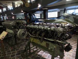 Motor para avión RD-45 de la fábrica Klímov (provincia Leningrádskaya).