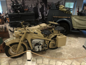 Medios de transporte de infantería mecanizada hitleriana de la época de Segunda Guerra Mundial.