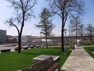 Otra vista al "Puente aéreo".