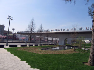 Otra vista al "Puente aéreo".