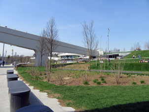 Otra vista al "Puente aéreo".