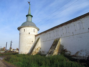 Kremlin (alcázar) de Aleksándrovskaya slobodá por fuera.