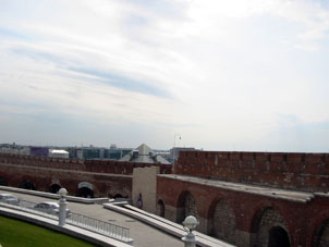 Muralla del Kremlin de Kazáñ.