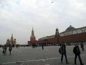 Plaza Roja es la mayor de Mosc&uacute; y de toda Rusia.