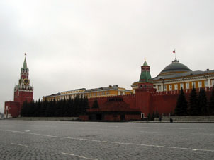 Plaza Roja en marzo.