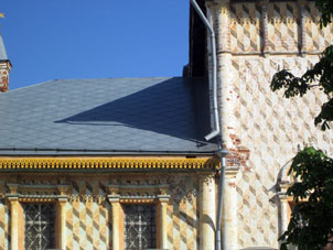 Un fragmento de la Iglesia de Juan Evangelista.