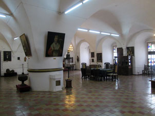 Cámara Blanca donde actualmente está el Museo de Antigüedades.