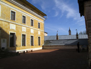 Una terraza del kremlin de Rostov.