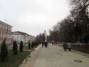 Territorio del Kremlin (alcázar) de Ryazáñ.