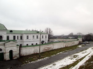 Monasterio en el recinto del alcázar de Ryazáñ.