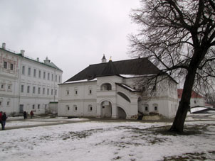 Palacios del Kremlin (alcázar) de Ryazáñ.