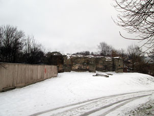 Resto del kremlin (alcázar) de Sérpukhov.