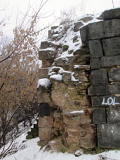 Ruina del kremlin (alcázar) de Sérpukhov.
