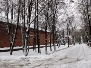 Fragmento suroccidental de la muralla del kremlin de Smolensk.