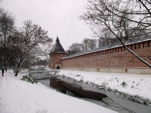 Foso del kremlin de Smolensk.