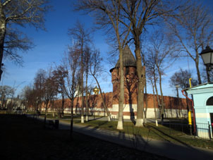 Kremlin (alcázar) de Tula por fuera.