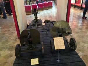 Salas del Museo de Armas en el Kremlin de Tula.