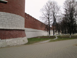 Kremlin (alcázar) de Tula por fuera.