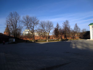 Kremlin (álcazar) de Tula por dentro.