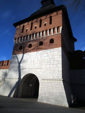 Una torre del Kremlin (alcázar) de Tula.