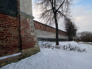 Alcázar de Zaraysk por fuera.